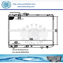 Panel Radiator For Mitsubishi Montero 88-91 MT OEM:MB538805 MB538806